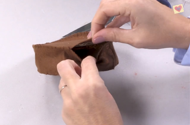 efeito 3d em feltro