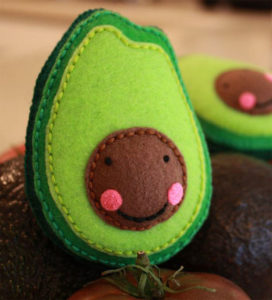frutas de feltro
