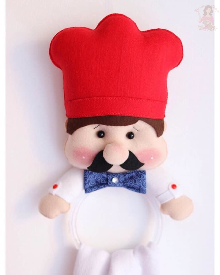 presente cozinha em feltro
