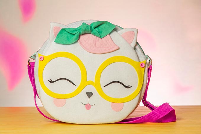 Bolsas de Feltro Gatinha