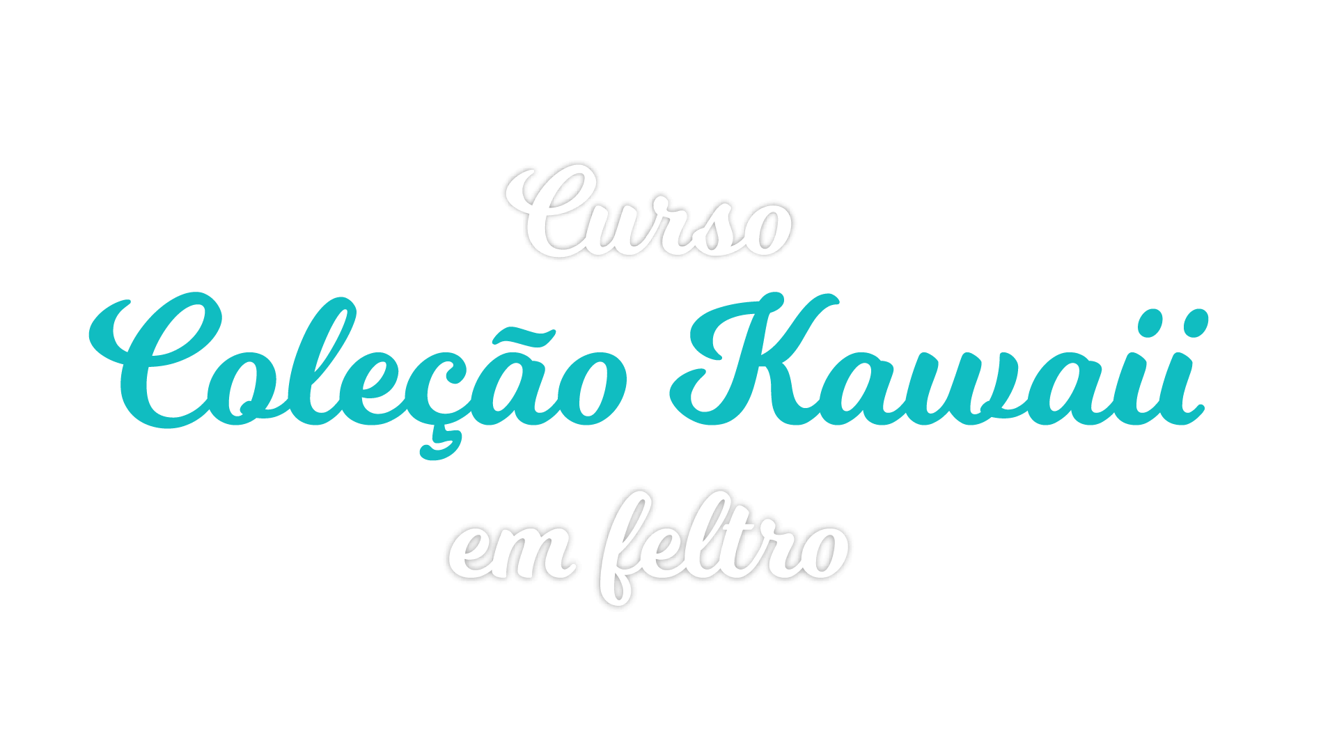  Escola de Feltro - Bonecas e Bichinhos - Coleção Kawaii